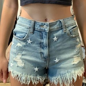**Jean Star Shorts**